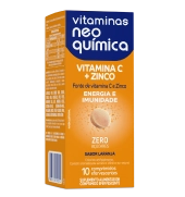 Embalagem de Vitamina C + Zinco Neo Química 1g