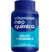 Embalagem de Vitaminas Neo Química Cálcio + Vitamina D